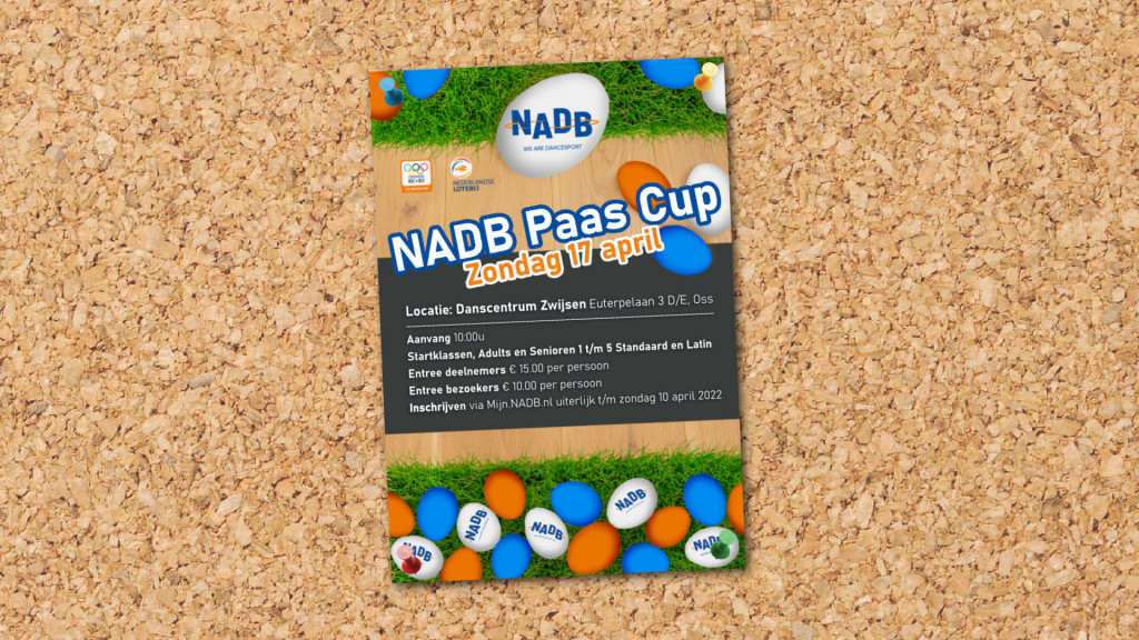 Binnenkort: NADB Paas Cup