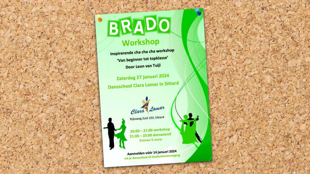 Binnenkort: Brado Workshop in Sittard