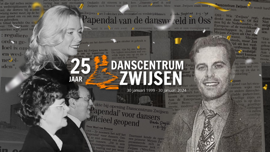 Danscentrum Zwijsen bestaat 25 jaar!