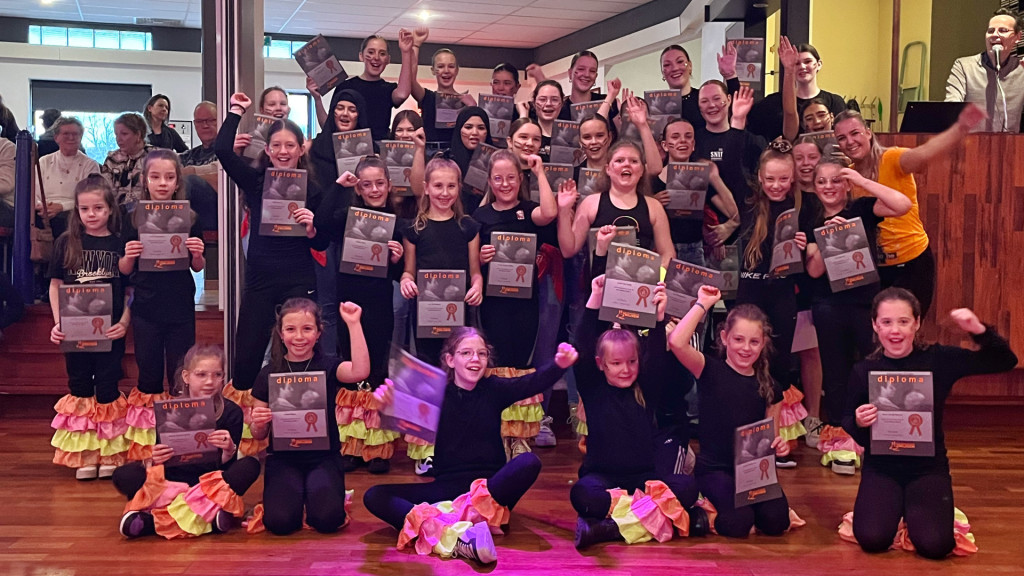 Weer een dansdiploma er bij!