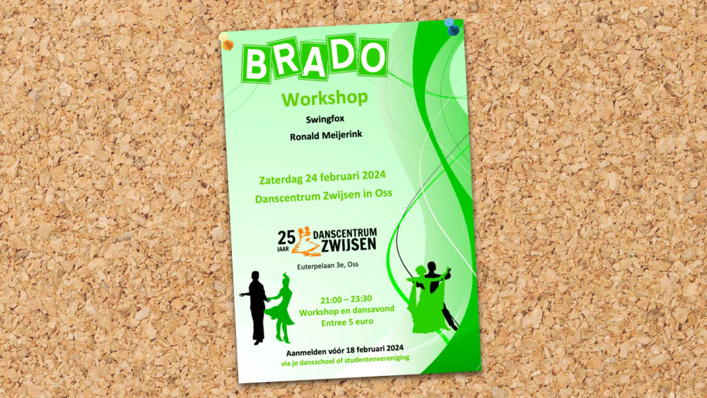 Binnenkort: Brado Workshop in Oss