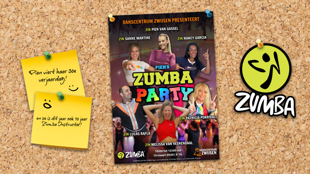 Binnenkort: Pien's Zumba Party