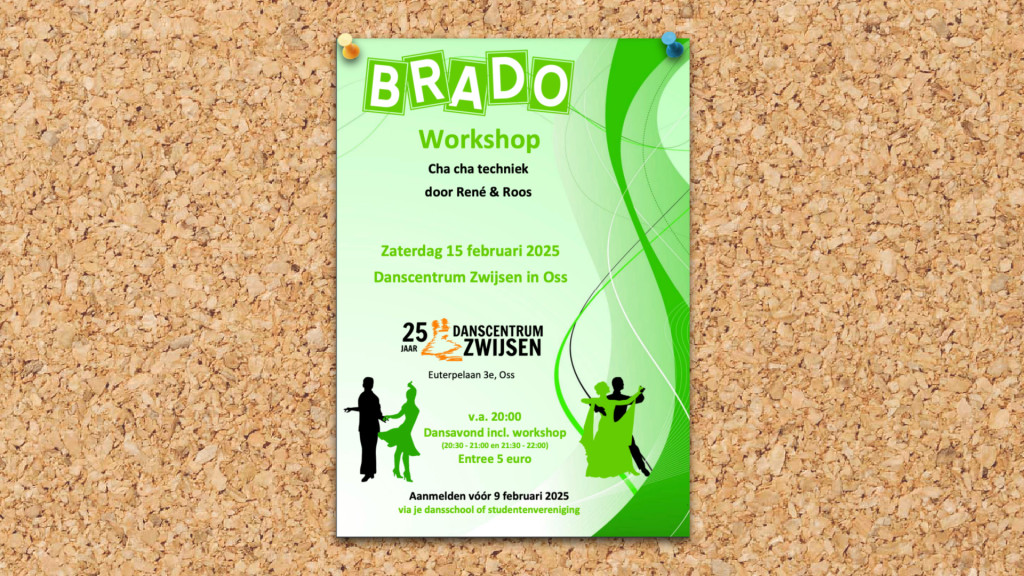 Binnenkort: BRADO Workshop in Oss