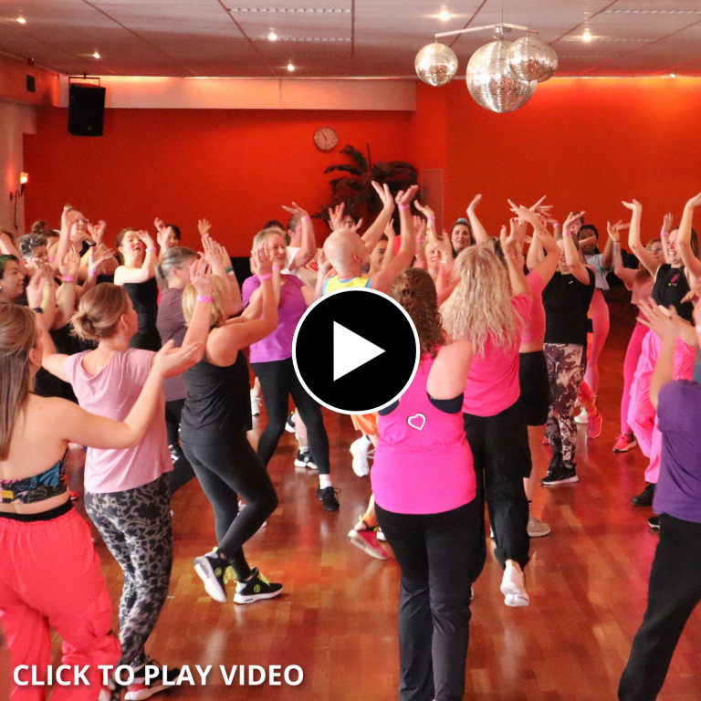 Zumba met een gezellige groep