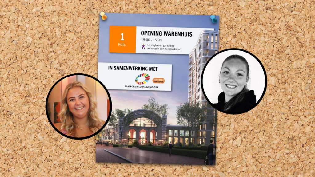 Kinderdisco tijdens de opening van het Warenhuis