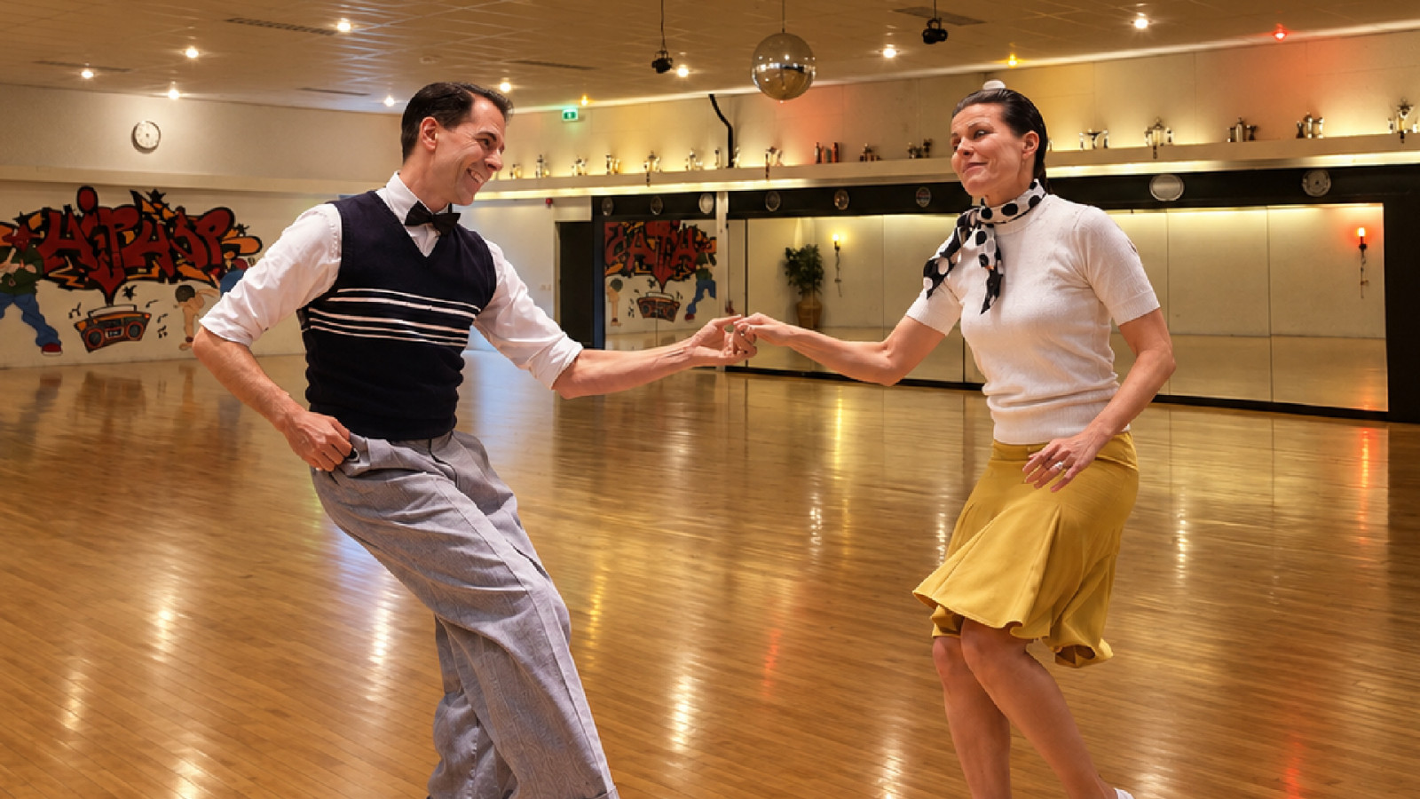 Boogie Woogie bij Danscentrum Zwijsen in Oss